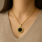 Versace Greca Black Pendent