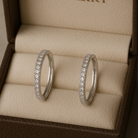 Eternal Spark Hoops