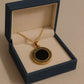 Versace Greca Black Pendent