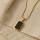 Aurelia Dual-Tone Elegance Pendant