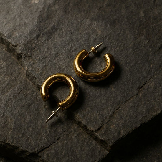 Chunky Hoops earings