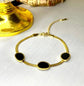 Golden Noir Bracelet