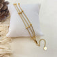 Golden Flow Bracelet