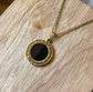 Versace Greca Black Pendent