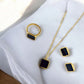 Black Luxe Quartet set