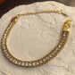 Crystal Curb Luxe Bracelet