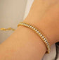 Crystal Curb Luxe Bracelet