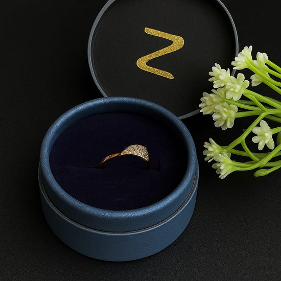 Glimmer Petal Ring