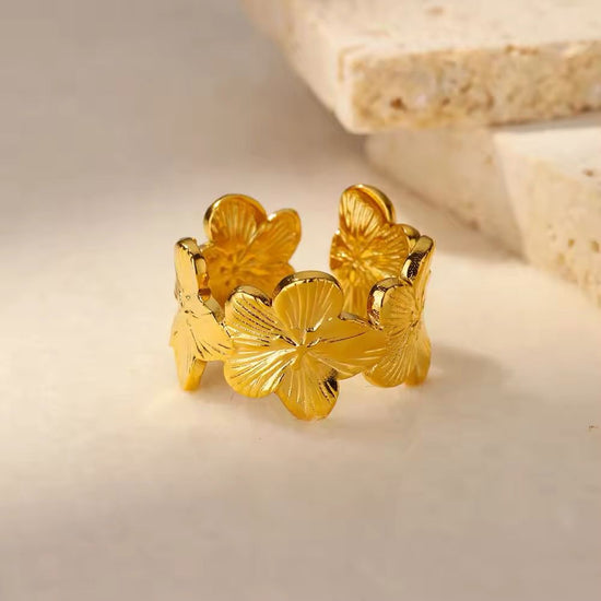 Adjustable Bloom Aurelia Ring