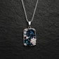 Azure Bloom Pendant