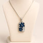 Azure Bloom Pendant